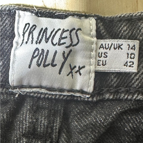 Princess Polly Midnight Straight Leg Jeans - Picture 9 of 10